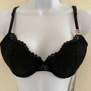 H&M Black Lace Bra - 34B